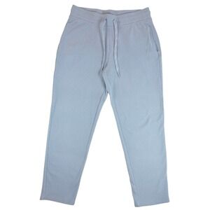 Marc New York Joggers Women M Blue Soft Ribbed Knit Drawstring MNCA3810‎